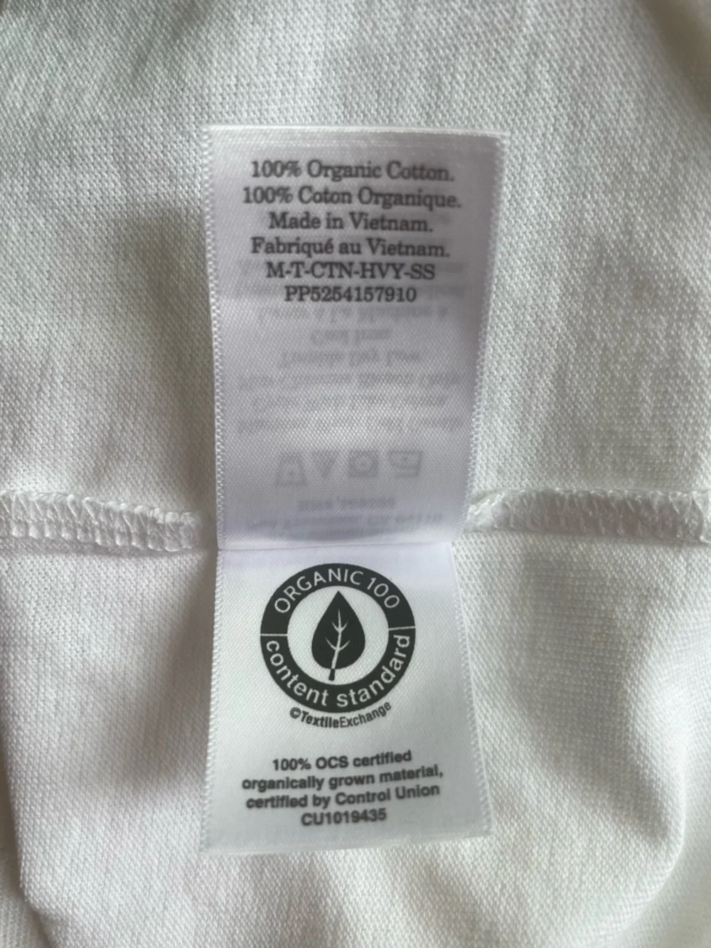New Everlane Men Crew Neck White Tee Shirt Size Large - Picture 9 of 9